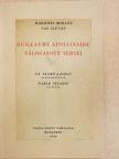 Cs. Szabó László - Guillaume Apollinaire válogatott versei [antikvár]