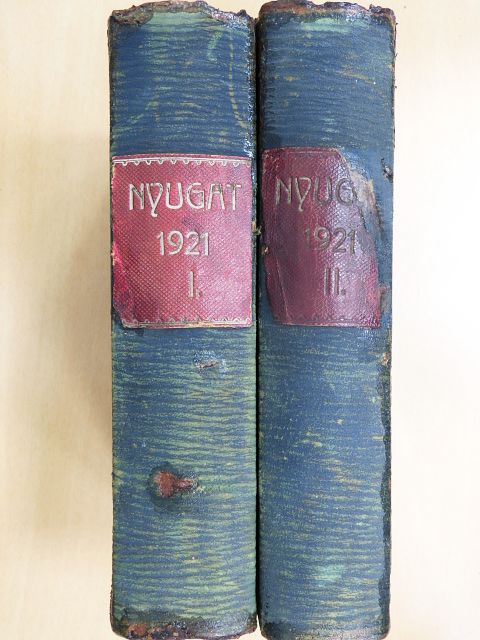 Bálint Aladár - Nyugat 1921. január-december I-II. [antikvár]