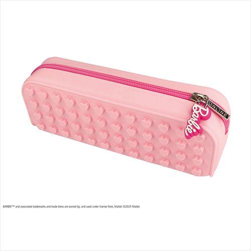 P0016 - 2433 - Tolltartó Online Barbie Szívek cipzáros szilikon