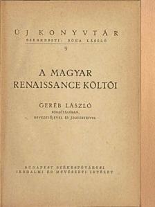 Bocatius János - A magyar renaissance költői [antikvár]