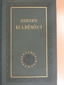 Herzen - Ki a bűnös? [antikvár]