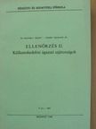 Dr. Szatmári József - Ellenőrzés II. [antikvár]