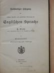 H. Plate - Englischen Sprache I. (gótbetűs) [antikvár]