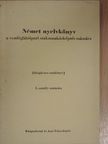 Dr. Varga Béla - Német nyelvkönyv I. [antikvár]