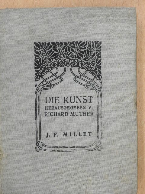 Richard Muther - J. F. Millet [antikvár]