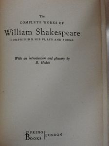 William Shakespeare - The Complete Works of William Shakespeare [antikvár]