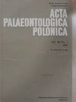 Andrzej Prejbisz - Acta Palaeontologica Polonica No. 1 1981 [antikvár]