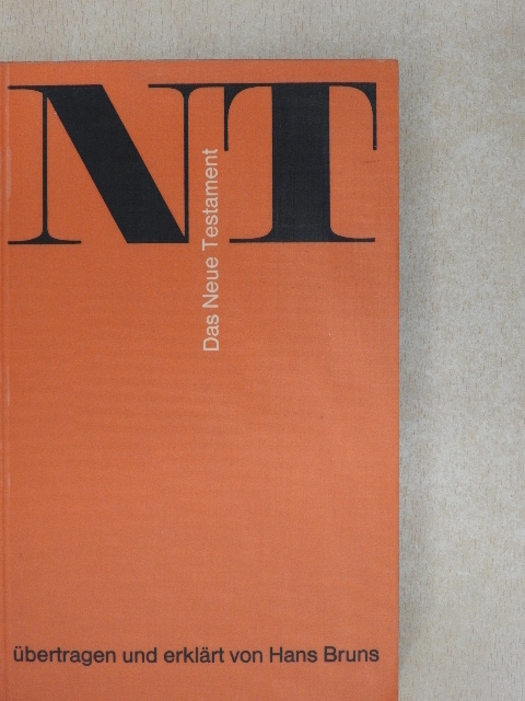 Das Neue Testament [antikvár]
