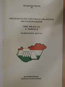 Országgyűlési képviselő-választás Magyarországon [antikvár]