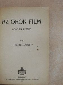 Berde Mária - Az örök film [antikvár]