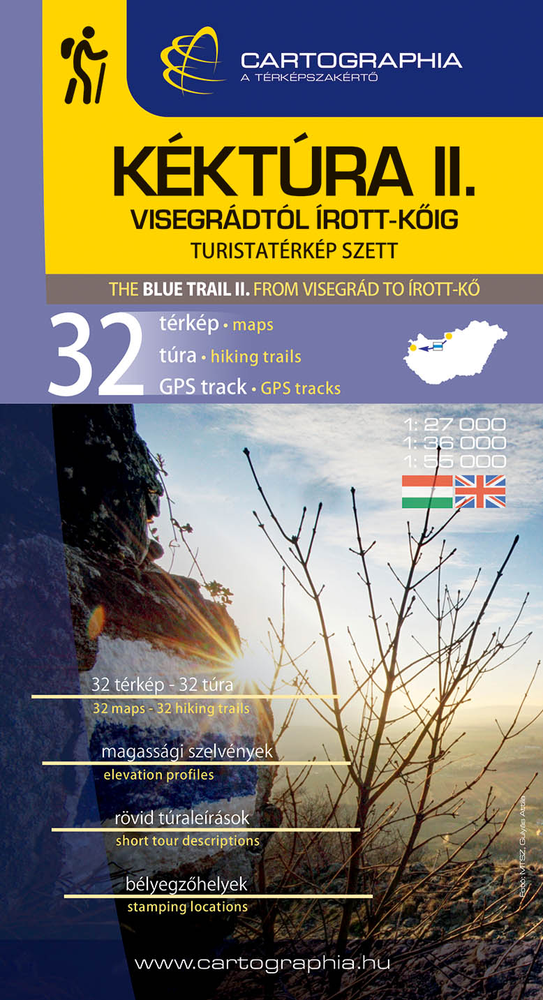 Kéktúra II. turistatérkép szett