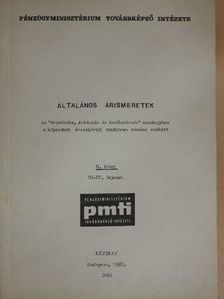 Dr. Boytha Györgyné - Általános árismeretek II. kötet [antikvár]