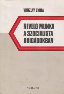 Virizlay Gyula - Nevelő munka a szocialista brigádokban [antikvár]
