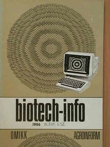 Biotech-info 1986. március [antikvár]