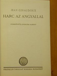 Jean Giraudoux - Harc az angyallal [antikvár]