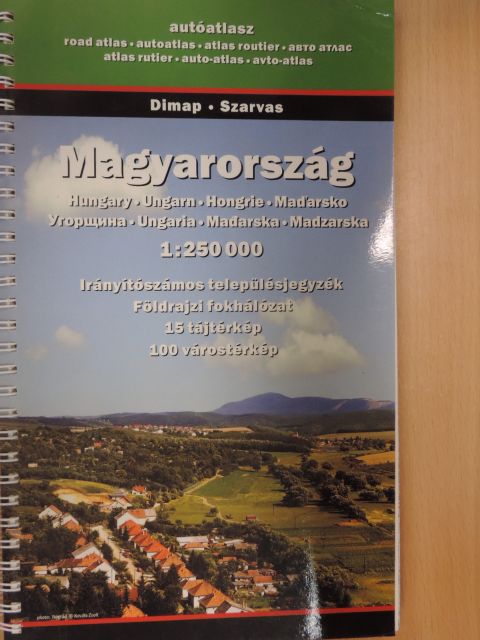 Magyarország autóatlasz [antikvár]