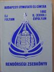 Rendőrségi zsebkönyv 1992. [antikvár]