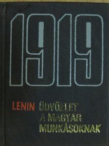 Lenin - Üdvözlet a magyar munkásoknak (minikönyv) (számozott) [antikvár]