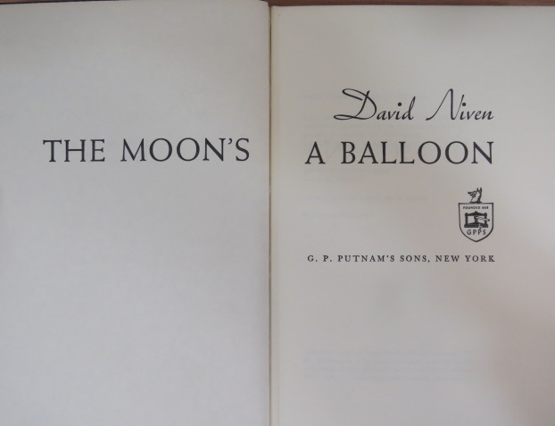 David Niven - The Moon's a Balloon [antikvár]