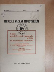 Alfred Bamer - Musicae Sacrae Ministerium 1975 [antikvár]