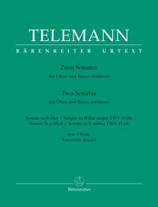 TELEMANN - ZWEI SONATEN FÜR OBOE UND BASSO CONTINUO - SONATE IN B-DUR TWV 41:B6