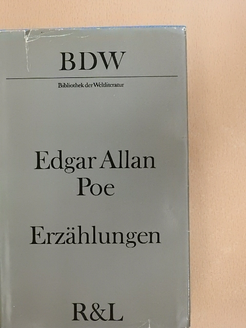 Edgar Allan Poe - Erzählungen [antikvár]
