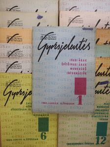 ÉGSZI Gyorsjelentés 1968. január-december/Tájékoztató 1968. május [antikvár]