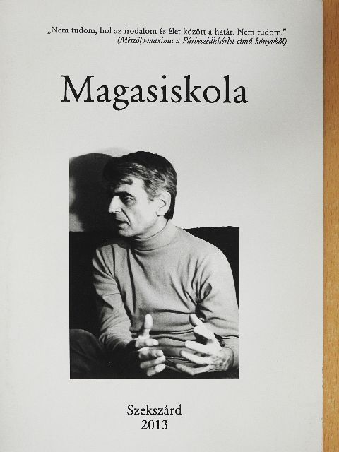 Baló Levente - Magasiskola [antikvár]