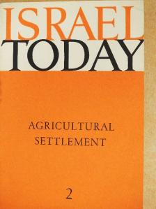 Avraham Harman - Agricultural Settlement [antikvár]