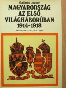 Galántai József - Magyarország az első világháborúban [antikvár]