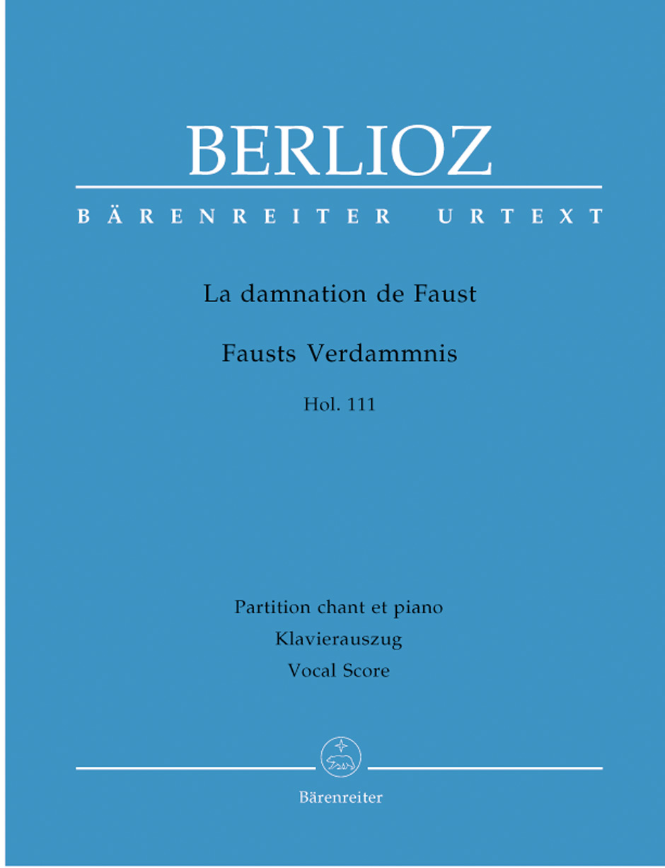 BERLIOZ - LA DAMNATION DE FAUST. LÉGENDE DRAMTIQUE HOL.111, KLAVIERAUSZUG