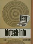 Biotech-info 1987. július [antikvár]