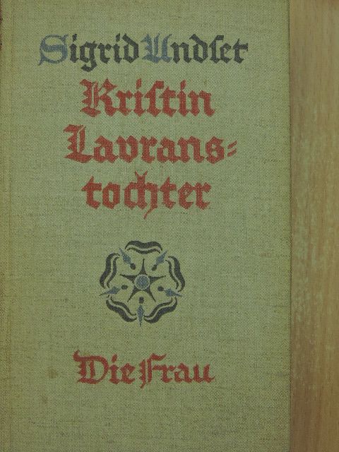 Sigrid Undset - Kristin Lavranstochter (gótbetűs) [antikvár]