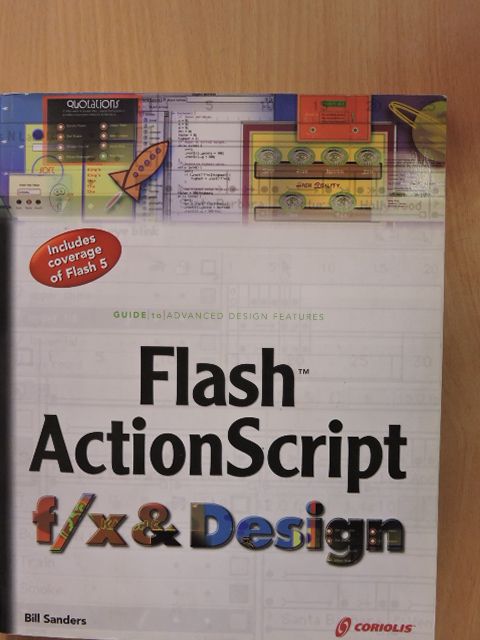 Bill Sanders - Flash ActionScript - CD-vel [antikvár]