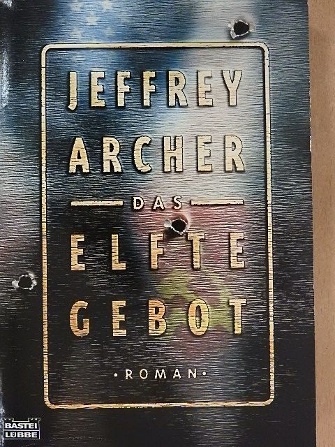 Jeffrey Archer - Das Elfte Gebot [antikvár]