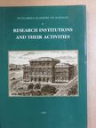 Ferencsik István - Research Institutions And Their Activities [antikvár]