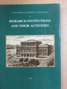 Ferencsik István - Research Institutions And Their Activities [antikvár]