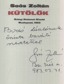 SOÓS ZOLTÁN - Kútölők (Dedikált) [antikvár]