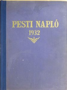 Pesti Napló Képes Műmelléklet 1932. (nem teljes évfolyam) [antikvár]