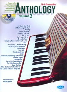 ANTHOLOGY VOLUME 2, 24 ALL TIME FAVORITES FOR ACCORDEON (A.CAPPELLARI) + CD