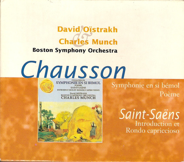 HONEGGER, SAINT-SAENS - SYMPHONIE EN SI BEMOL - INTRODUCTION ET RONDO CAPRICCIOSO CD MUNCH