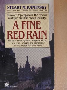 Stuart M. Kaminsky - A Fine Red Rain [antikvár]