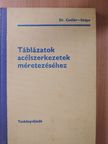 Dr. Csellár Ödön - Táblázatok acélszerkezetek méretezéséhez [antikvár]