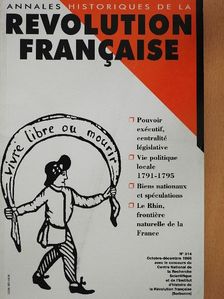 Jean-Louis Issartel - Annales Historiques de la Revolution Francaise Octobre-Décembre 1998 [antikvár]
