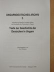 Karl Manherz - Texte zur Geschichte der Deutschen in Ungarn [antikvár]