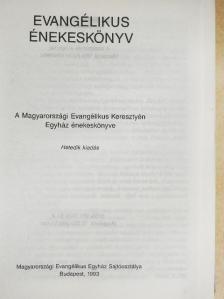 Evangélikus énekeskönyv [antikvár]