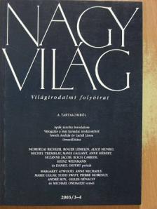 Alice Munro - Nagyvilág 2003. március-április [antikvár]