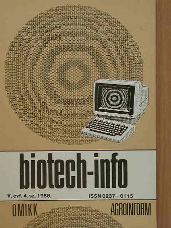 Biotech-info 1988. április [antikvár]