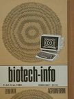 Biotech-info 1988. április [antikvár]
