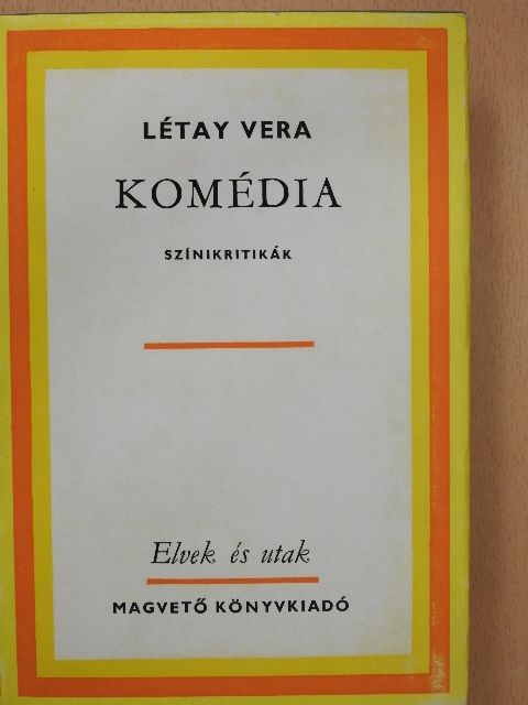 Létay Vera - Komédia [antikvár]